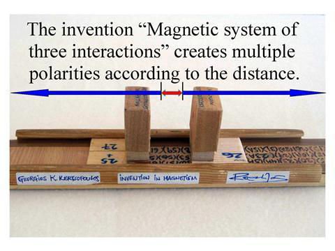 PHOTO OF MAGNETIC DEVICE AND CREATION OF POLARITIES